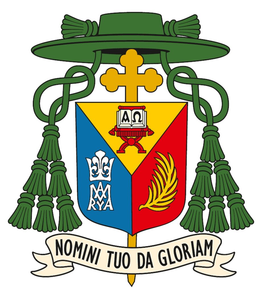 Barwne logo Biskupa Drohiczyńskiego Piotra Sawczuka 