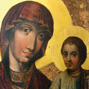 Drohiczyńska ikona przedstawiająca Matkę Boską z Dzieciątkiem